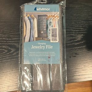 Whitmor hanging Jewelry File